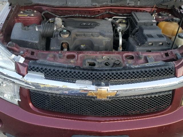 2CNDL23F976090668 - 2007 CHEVROLET EQUINOX LS MAROON photo 7