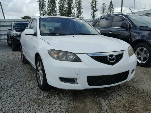 JM1BK32F981783010 - 2008 MAZDA 3 I WHITE photo 1