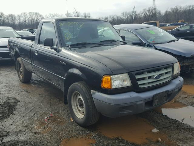 1FTYR10U32TA35988 - 2002 FORD RANGER BLACK photo 1