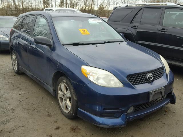 2T1KR32E13C016596 - 2003 TOYOTA MATRIX BLUE photo 1