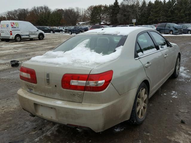 3LNHM26T77R667173 - 2007 LINCOLN MKZ SILVER photo 4