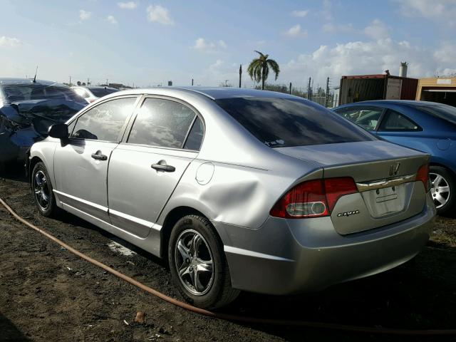 19XFA1F33AE057350 - 2010 HONDA CIVIC VP SILVER photo 3