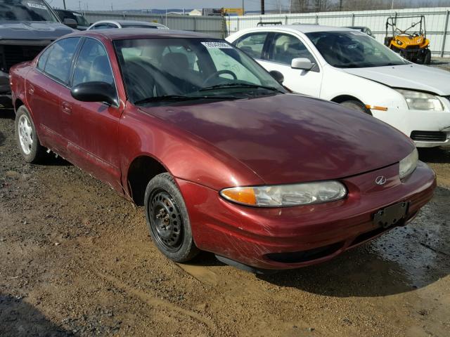 1G3NL52F33C294881 - 2003 OLDSMOBILE ALERO GL BURGUNDY photo 1