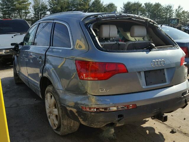 WA1BY74L58D013615 - 2008 AUDI Q7 3.6 QUA GRAY photo 3