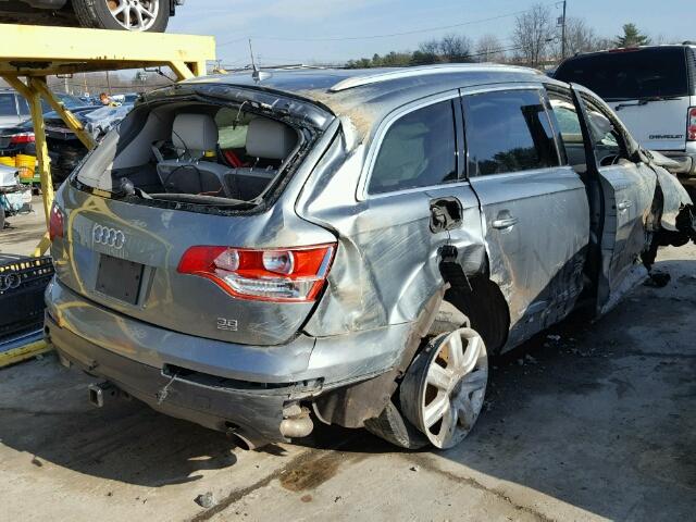 WA1BY74L58D013615 - 2008 AUDI Q7 3.6 QUA GRAY photo 4