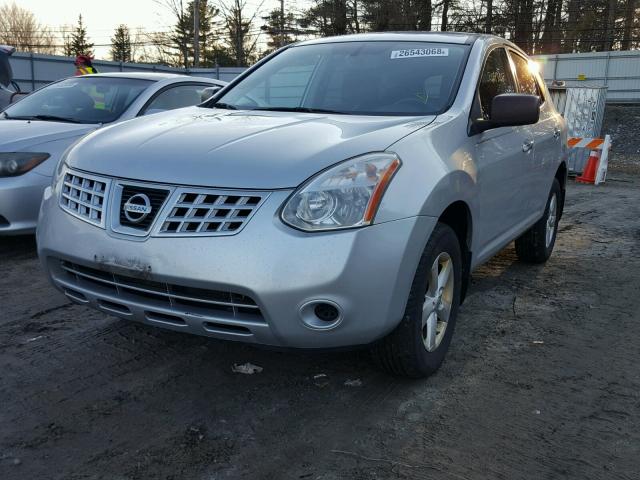 JN8AS5MV2AW602418 - 2010 NISSAN ROGUE S SILVER photo 2