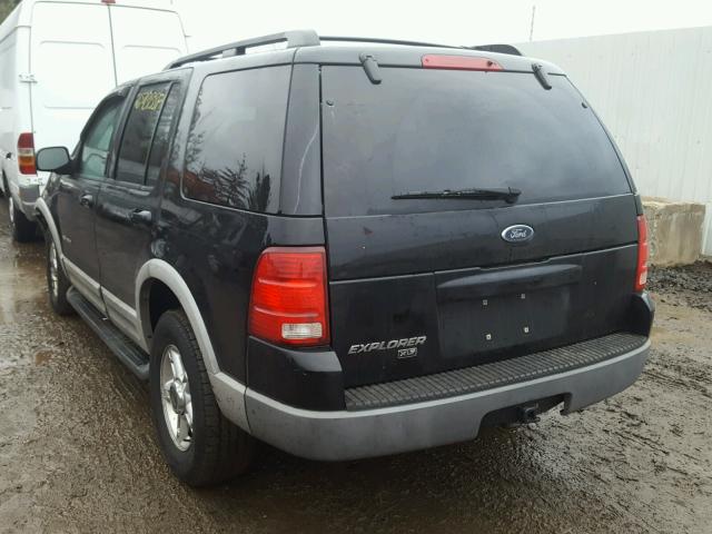 1FMZU73E52ZB85488 - 2002 FORD EXPLORER X BLACK photo 3