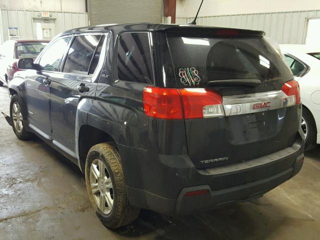 2GKALMEK2E6268631 - 2014 GMC TERRAIN SL BLACK photo 3