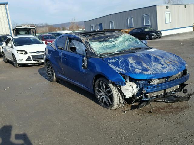 JTKJF5C78F3094539 - 2015 TOYOTA SCION TC 蓝色 照片 1