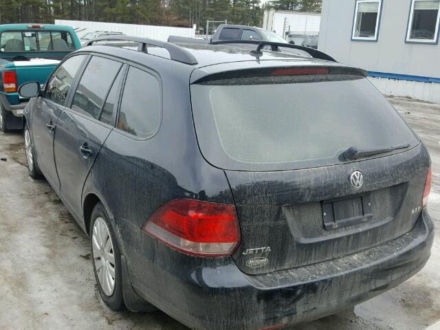 3VWPP7AJ6DM630664 - 2013 VOLKSWAGEN JETTA S 黑色 照片 3