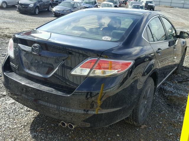 1YVHZ8CH0A5M52859 - 2010 MAZDA 6 I BLACK photo 4