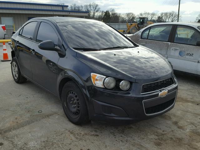 1G1JA5SH8F4214729 - 2015 CHEVROLET SONIC LS BLACK photo 1