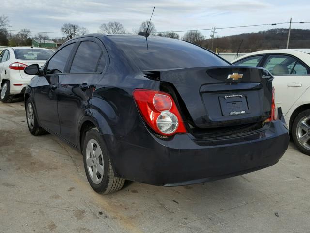 1G1JA5SH8F4214729 - 2015 CHEVROLET SONIC LS 黑色 照片 3