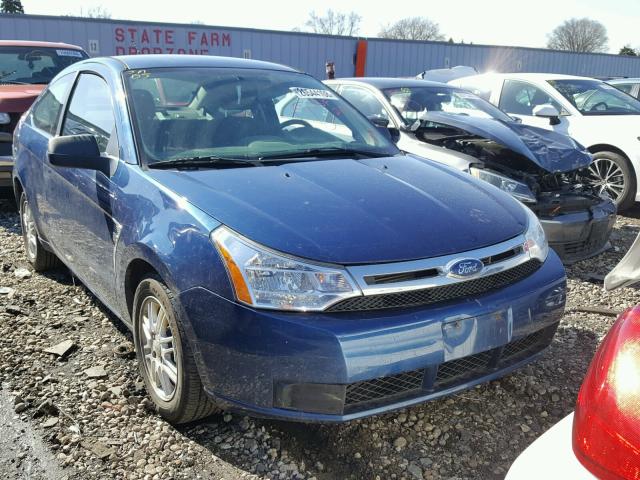 1FAHP33NX8W283027 - 2008 FORD FOCUS SE BLUE photo 1