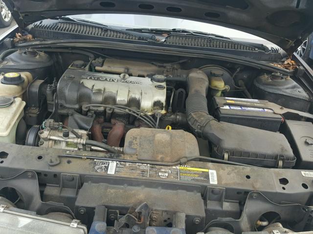 1G8ZH5289VZ345184 - 1997 SATURN SL1 BLUE photo 7