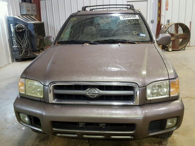 JN8DR07X41W503351 - 2001 NISSAN PATHFINDER GOLD photo 7