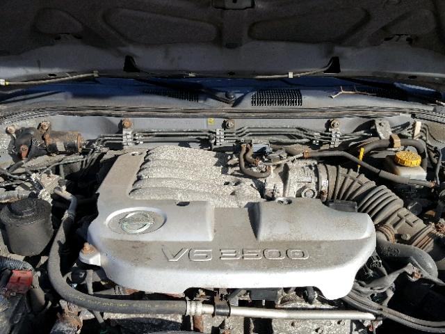 JN8DR09Y84W905772 - 2004 NISSAN PATHFINDER SILVER photo 7