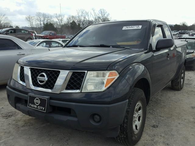 1N6BD06T87C456395 - 2007 NISSAN FRONTIER K BLACK photo 2