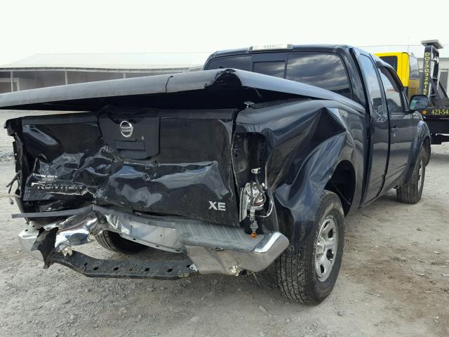 1N6BD06T87C456395 - 2007 NISSAN FRONTIER K BLACK photo 4