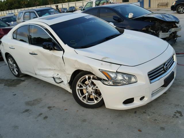 1N4AA5AP0CC803295 - 2012 NISSAN MAXIMA S WHITE photo 1