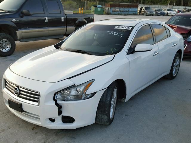 1N4AA5AP0CC803295 - 2012 NISSAN MAXIMA S WHITE photo 2