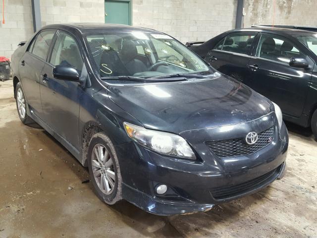 1NXBU4EE6AZ362736 - 2010 TOYOTA COROLLA BA CHARCOAL photo 1