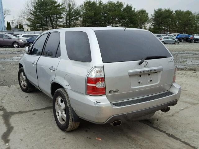 2HNYD18296H514138 - 2006 ACURA MDX SILVER photo 3