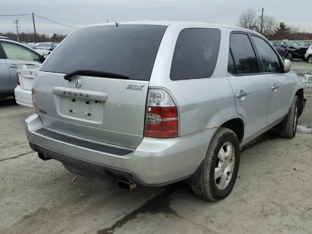 2HNYD18296H514138 - 2006 ACURA MDX SILVER photo 4