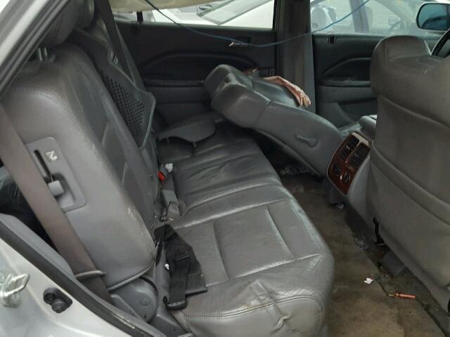 2HNYD18296H514138 - 2006 ACURA MDX SILVER photo 6