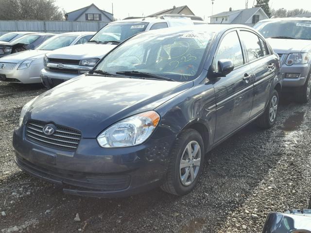 KMHCN4AC4BU609856 - 2011 HYUNDAI ACCENT GLS GRAY photo 2