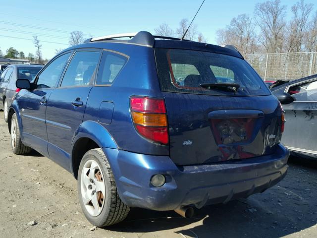 5Y2SL64833Z470560 - 2003 PONTIAC VIBE BLUE photo 3