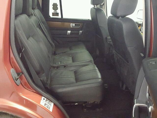 SALAM2D4XAA538517 - 2010 LAND ROVER LR4 HSE PL RED photo 6