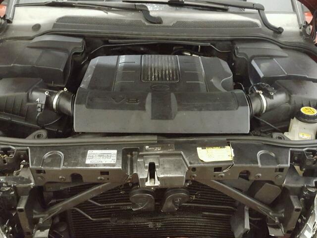 SALAM2D4XAA538517 - 2010 LAND ROVER LR4 HSE PL RED photo 7