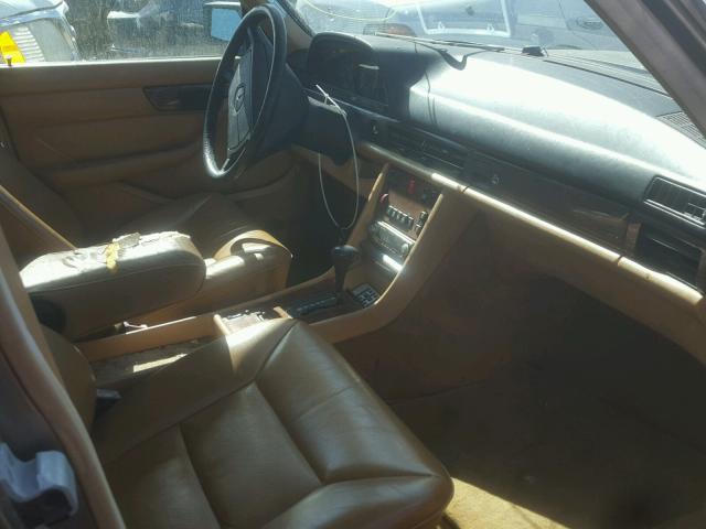 WDBCA35D7HA315177 - 1987 MERCEDES-BENZ 420 SEL TAN photo 5