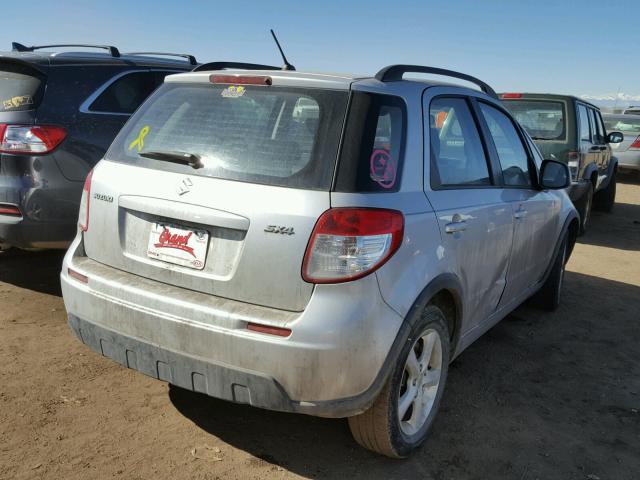 JS2YA413885104739 - 2008 SUZUKI SX4 BASE SILVER photo 4