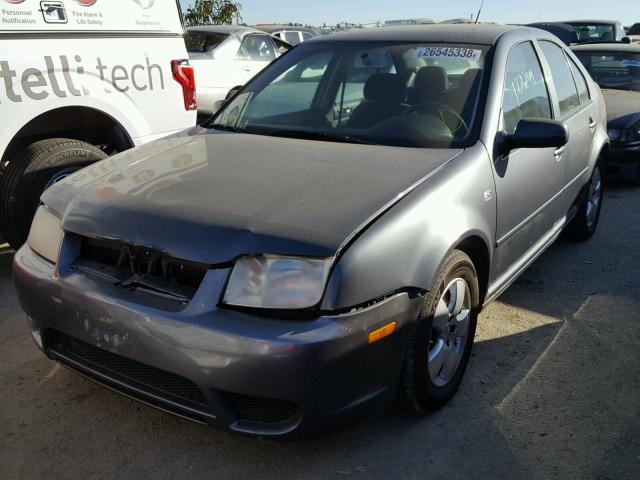 3VWSE69MX3M104206 - 2003 VOLKSWAGEN JETTA GLS CHARCOAL photo 2