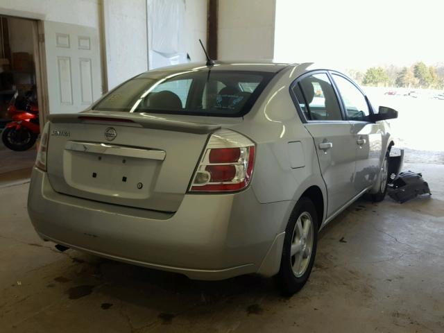 3N1AB6AP6BL622365 - 2011 NISSAN SENTRA 2.0 SILVER photo 4