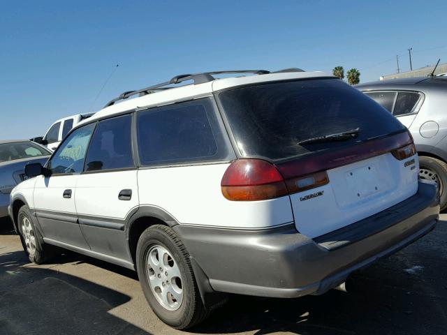 4S3BG6856X6603842 - 1999 SUBARU LEGACY OUT WHITE photo 3