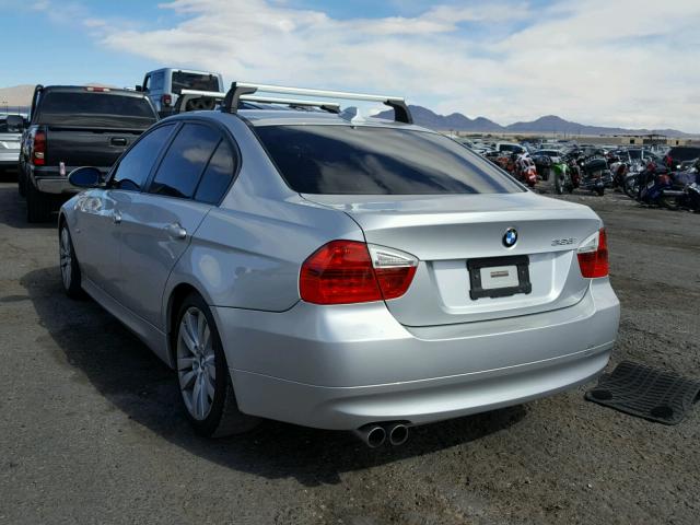 WBAVA375X8NL53668 - 2008 BMW 328 I SILVER photo 3