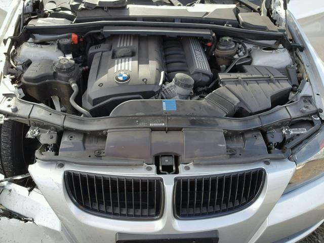 WBAVA375X8NL53668 - 2008 BMW 328 I SILVER photo 7