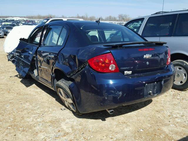 1G1AD5F56A7126521 - 2010 CHEVROLET COBALT 1LT BLUE photo 3