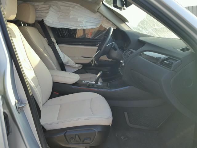 5UXWZ7C35H0V92889 - 2017 BMW X3 SDRIVE2 Күміс фото 5