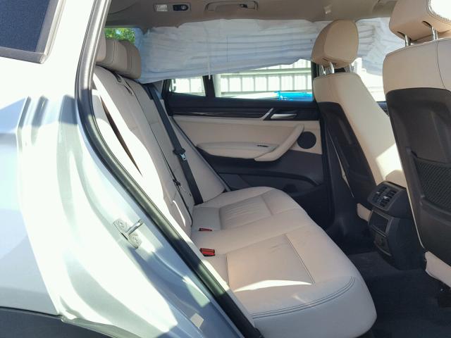 5UXWZ7C35H0V92889 - 2017 BMW X3 SDRIVE2 Күміс фото 6