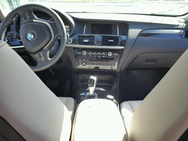 5UXWZ7C35H0V92889 - 2017 BMW X3 SDRIVE2 Күміс фото 9