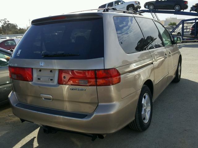 2HKRL1866XH529804 - 1999 HONDA ODYSSEY EX GOLD photo 4