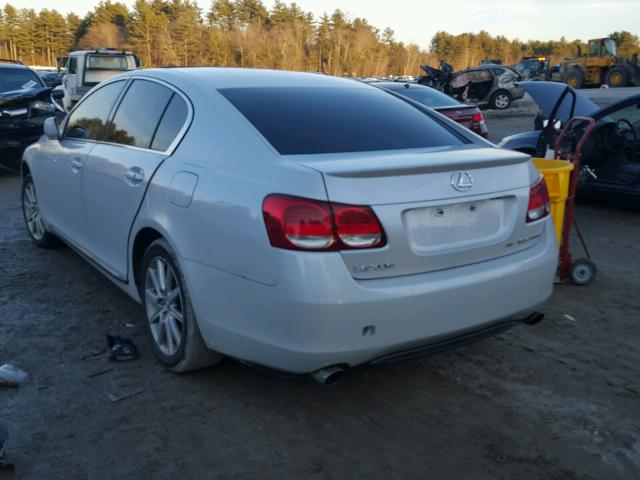 JTHCH96S360008992 - 2006 LEXUS GS GENERAT WHITE photo 3