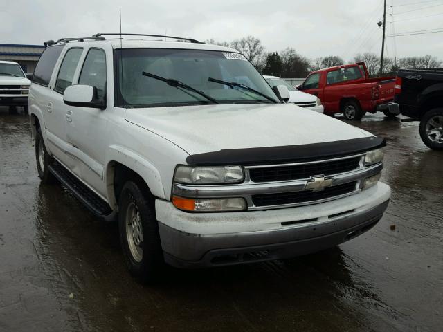 3GNEC16T21G204856 - 2001 CHEVROLET SUBURBAN C WHITE photo 1