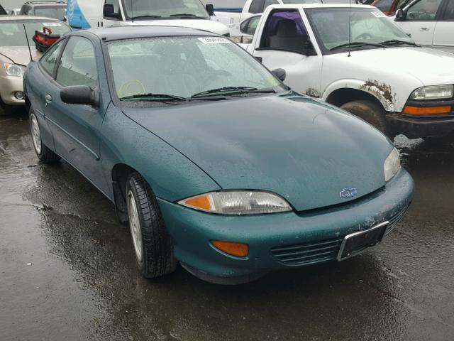 1G1JC1247W7199042 - 1998 CHEVROLET CAVALIER B GREEN photo 1