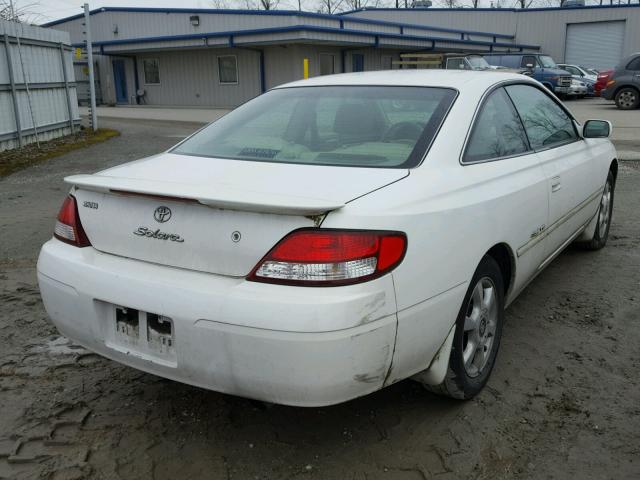 2T1CF28P2YC323640 - 2000 TOYOTA CAMRY SOLA WHITE photo 4