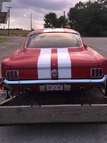 6R09A140460 - 1966 FORD MUSTANG RED photo 1